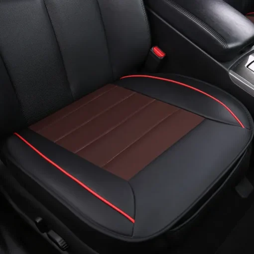 Non-slip PU Leather Car Seat Covers Breathable Car Front Seat Cushion Universal Car Interior Accessories 1PCs