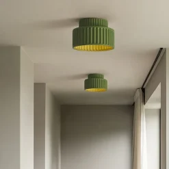 Nordic Minimalist Ceiling Lights Balcony Personality Japanese Ceiling Lamps Cloakroom Wabi-sabi Decor Flush Mount Ceiling Lighting Bar B&B Cafe Fixture E27 110-240V