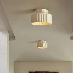 Nordic Minimalist Ceiling Lights Balcony Personality Japanese Ceiling Lamps Cloakroom Wabi-sabi Decor Flush Mount Ceiling Lighting Bar B&B Cafe Fixture E27 110-240V