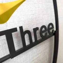 Nordic Modern Light Luxury Wall Clock Fashion Simple Metal Mute Hanging Clock Home Living Room Creative Pendant Watch Decor 60 cm