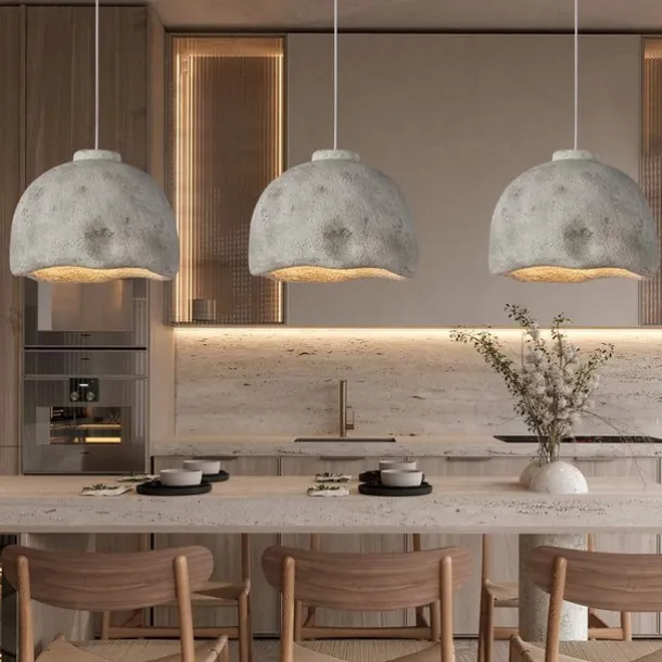 Nordic Resin Led Pendant Lights Industrial Restaurant BarDining RoomChandelier Home Decor Showroom Bedroom Bedside Chandelier Fixture