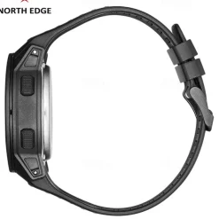 NORTH EDGE Mars 3 Men's Military Watch Digital Carbon Fiber Case For Man Waterproof 50M Sports Watches World Time LED Wristwatch