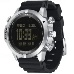NORTH EDGE Men's Professional Diving Computer Watch Free/Scuba Diving 50M Dive Watches Altimeter Barometer Compass Digital Clock