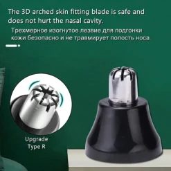 Nose Hair Trimmer Nostril Ear Hairs Electric Removal Shaver Clipper Machine Trimmer for Men Safely USB Charging Epilators