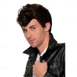 Novelties 50s Greaser Wig Costume Accessory Halloween Cosplay Party Wigs