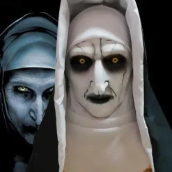 Nun Mask Nun Scary Latex Mask Halloween Party Scary Full Head Costume Mask Easy Halloween Costumes
