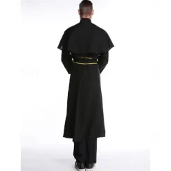 Nun Priest Couples Cosplay Costume Couples' Costumes Adults' Men's Women's Cosplay Sexy Costume Carnival Masquerade Easy Carnival Costume