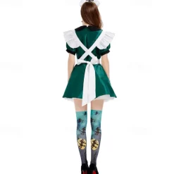 Nurse Halloween Cosplay Costume Party Costume Masquerade Outfits Cosplay Adults' Women's Carnival Masquerade Mardi Gras Performance Party Halloween Easy Halloween Costumes Dress Up