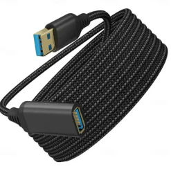Nylon Braided USB 3.0 Male To Female High-speed Transmission Data Cable Computer Hard Drive Camera Printer Extension Cable