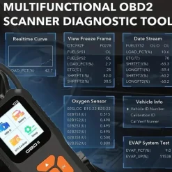 OBD2 Car Scanner Diagnose Vehicle Faults Instantly With Color Screen & Fault Code Reader