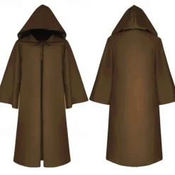 Obi-Wan Kenobi Jedi Knight Cosplay Costume Outfits Costume Cosplay Movie Cosplay for Men's Boys Adults Kid's Carnival Masquerade