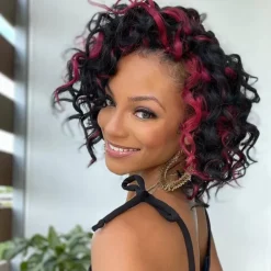 Ocean Wave Crochet Hair - 9 Inch 8 Packs Ombre Gray Crochet Braids Deep Twist Synthetic Braiding Hair Extensions