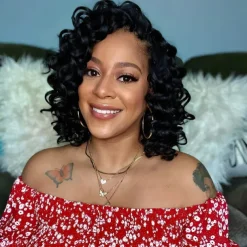 Ocean Wave Crochet Hair - 9 Inch 8 Packs Ombre Gray Crochet Braids Deep Twist Synthetic Braiding Hair Extensions