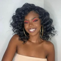 Ocean Wave Crochet Hair - 9 Inch 8 Packs Ombre Gray Crochet Braids Deep Twist Synthetic Braiding Hair Extensions