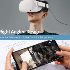 Oculus Quest2 Link Cable Computer VR Game Console VR Glasses USB To Type-c Connection Cable