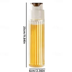 Oil Bottle Cooking Seasoning Sauce Bottle Glass Storage Bottles For Oil and Vinegar Creative Oil Dispenser For Kitchen Accessory