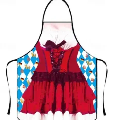 Oktoberfest Apron Dirndl Lederhosen Oktoberfest / Beer Bavarian Bavarian Couple Bavarian Munich Wiesn Wiesn Women's Traditional Style Cloth Apron