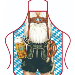 Oktoberfest Apron Dirndl Lederhosen Oktoberfest / Beer Bavarian Bavarian Couple Bavarian Munich Wiesn Wiesn Women's Traditional Style Cloth Apron