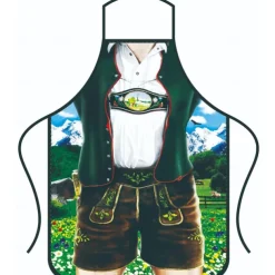 Oktoberfest Apron Dirndl Lederhosen Oktoberfest / Beer Bavarian Bavarian Couple Bavarian Munich Wiesn Wiesn Women's Traditional Style Cloth Apron