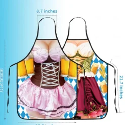 Oktoberfest Apron Dirndl Trachtenkleider Oktoberfest / Beer Bavarian Bavarian Traditional Style Wiesn Women's Traditional Style Cloth Apron