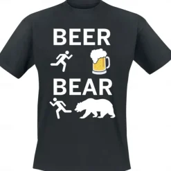 Oktoberfest Bavarian Beer T-shirt Basic Harajuku Graphic For Men's Women's Halloween Carnival Oktoberfest Beer Hot Stamping