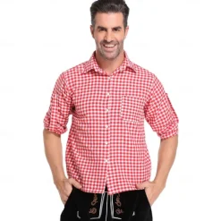 Oktoberfest Beer Lederhosen Shirt Alpine Hat Bavarian Bavarian German Munich Wiesn Men's Traditional Style Cloth Blouse Shorts Hat