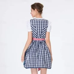 Oktoberfest Blouse / Shirt Dirndl Maid Oktoberfest Couple German Munich Wiesn Women's Traditional Style Cloth Top Dress Apron