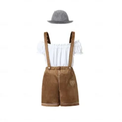 Oktoberfest Blouse / Shirt Lederhosen Alpine Hat Bavarian Bavarian German Wiesn Women's Traditional Style Cloth