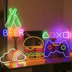 Oktoberfest Cheers Beer Bottle Neon Bar Sign USB ON/OFF Switch Powered LED Neon Light for Pub Party Man Cave Restaurant Club Shop Wall Decor