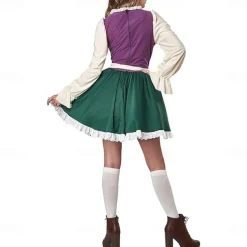 Oktoberfest Dirndl Trachtenkleider Oktoberfest / Beer Bavarian Wiesn Traditional Style Wiesn Women's Traditional Style Cloth Dress Apron