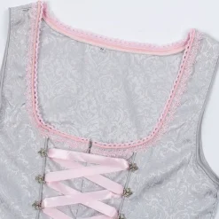 Oktoberfest Dress Dirndl Trachtenkleider Oktoberfest / Beer Bavarian Traditional Style Traditional Costume Dress Wiesn Women's Traditional Style Cloth Blouses Dress Apron