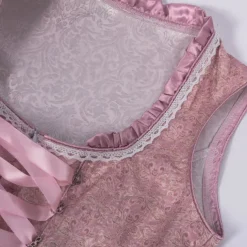 Oktoberfest Dress Outfits Dirndl Bavarian Maid German Munich Wiesn Women's Traditional Style Cloth Shirt Dress Apron