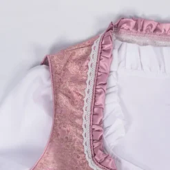 Oktoberfest Dress Outfits Dirndl Bavarian Maid German Munich Wiesn Women's Traditional Style Cloth Shirt Dress Apron