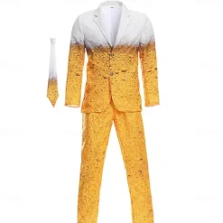 Oktoberfest Dress Suits & Blazers Shirt Oktoberfest / Beer Bavarian Bavarian Wiesn Traditional Style Wiesn Couple's Men's Women's Traditional Style Cloth