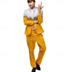 Oktoberfest Dress Suits & Blazers Shirt Oktoberfest / Beer Bavarian Bavarian Wiesn Traditional Style Wiesn Couple's Men's Women's Traditional Style Cloth