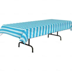 Oktoberfest Latex Balloon Set Blue And White Plaid Flag Photo Props Party Decoration Balloon