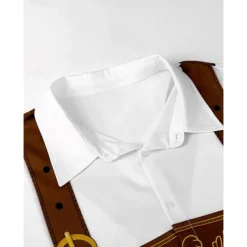 Oktoberfest Lederhosen Print Hawaii Shirts Aloha Shirt Graphic For Men's Adults' Carnival Oktoberfest Beer 3D Print Vacation Party