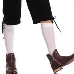 Oktoberfest Socks Bavarian Maid German Munich Wiesn Men's Women's Traditional Style Cloth