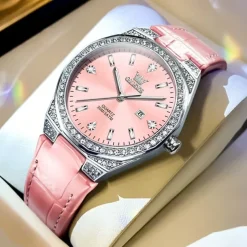 OLEVS 5606 Women's Watch Luxury Original Quartz Watch Waterproof Luminous Diamond Watch Fashion Elegant Women Watch
