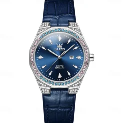 OLEVS 5606 Women's Watch Luxury Original Quartz Watch Waterproof Luminous Diamond Watch Fashion Elegant Women Watch