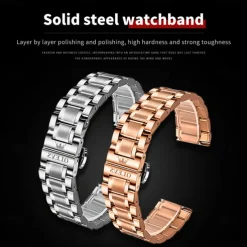 OLEVS Men Mechanical Watch Fashion Business Wristwatch Automatic Self-winding Moon phase Luminous Perpetual Calendar Steel Leather Watch