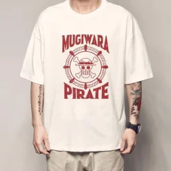 One Piece Monkey D. Luffy T-shirt Cartoon Manga Anime Harajuku Graphic Kawaii For Couple's Men's Women's Adults' Back To School Hot Stamping