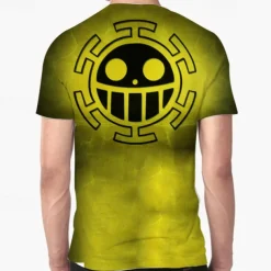 One Piece Monkey D. Luffy T-shirt Anime Cartoon Anime 3D 3D Harajuku Graphic For Couple's Men's Women's Adults' Back To School 3D Print