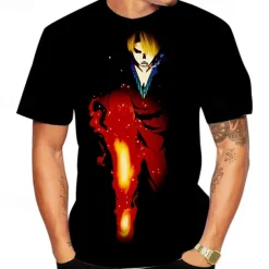 One Piece Monkey D. Luffy T-shirt Anime Cartoon Anime 3D 3D Harajuku Graphic For Couple's Men's Women's Adults' Back To School 3D Print