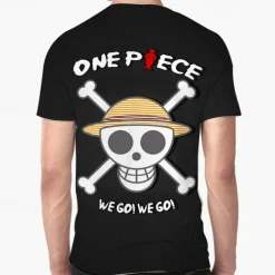 One Piece Monkey D. Luffy T-shirt Anime Cartoon Anime 3D 3D Harajuku Graphic For Couple's Men's Women's Adults' Back To School 3D Print
