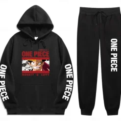 One Piece Monkey D. Luffy Hoodie Anime Cartoon Anime Harajuku Graphic Kawaii For Couple's Men's Women's Adults' Back To School Hot Stamping