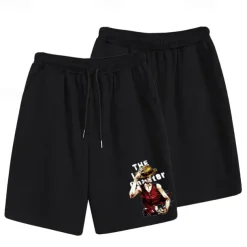 One Piece Monkey D. Luffy Beach Shorts Board Shorts Back To School Anime Harajuku Graphic Kawaii For Couple's Men's Women's Adults' Back To School Hot Stamping