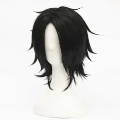 One Piece Portgas D. Ace Black Cosplay Wig Halloween Wigs