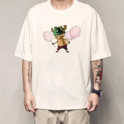 One Piece Tony Tony Chopper T-shirt Anime Cartoon Anime Harajuku Graphic Kawaii For Couple's Men's Women's Adults' Back To School Hot Stamping