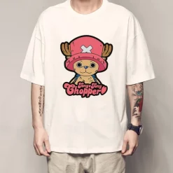 One Piece Tony Tony Chopper T-shirt Anime Cartoon Anime Harajuku Graphic Kawaii For Couple's Men's Women's Adults' Back To School Hot Stamping